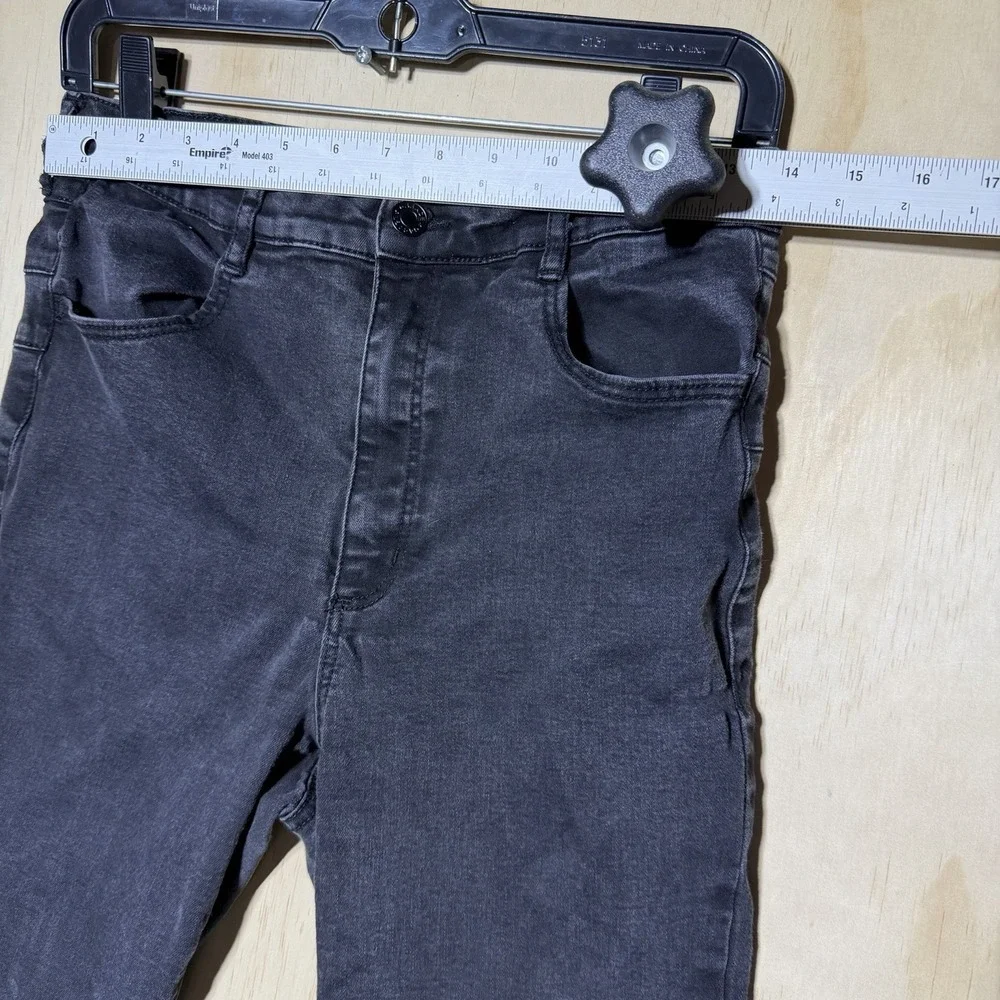 Garage Womens Size 9 Black Skinny Jeans Stretch Denim Dark Wash Casual